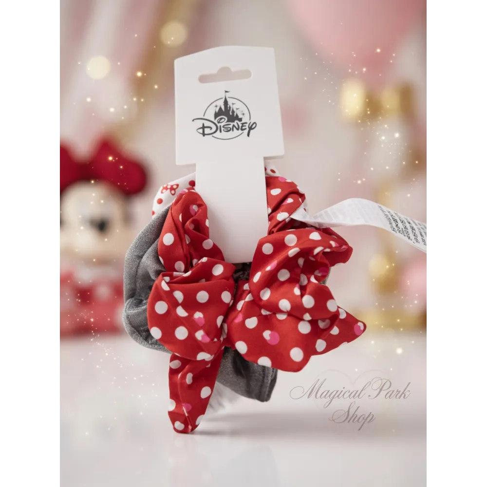 Pack de 3 chouchous Minnie Mouse Disneyland Paris