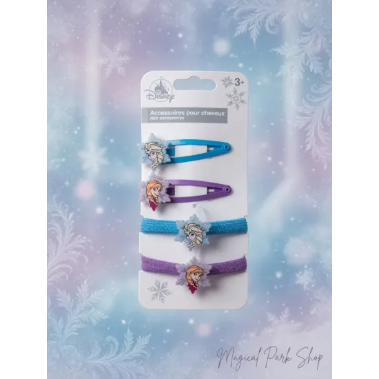 Set Haar-Accessoires Disney Minnie & Frozen Disneyland Paris