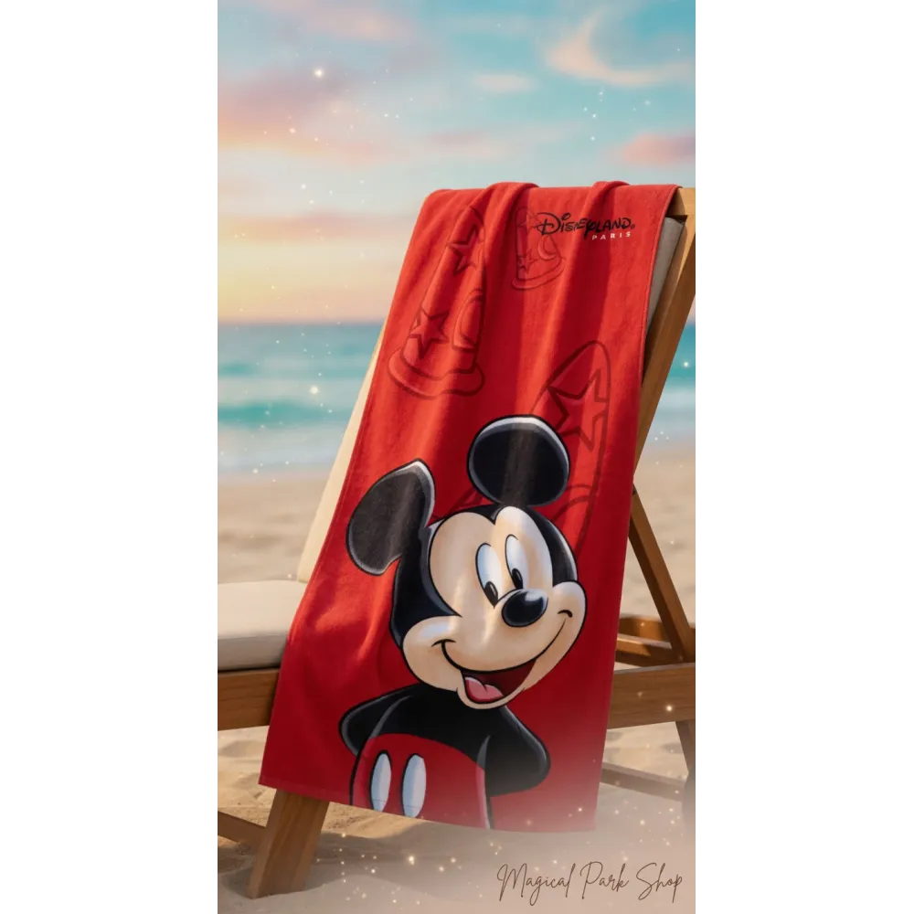 Mickey Strandtuch Portrait