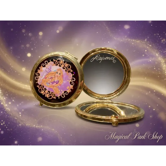 Disney pocket mirror Arribas Rapunzel Disneyland Paris
