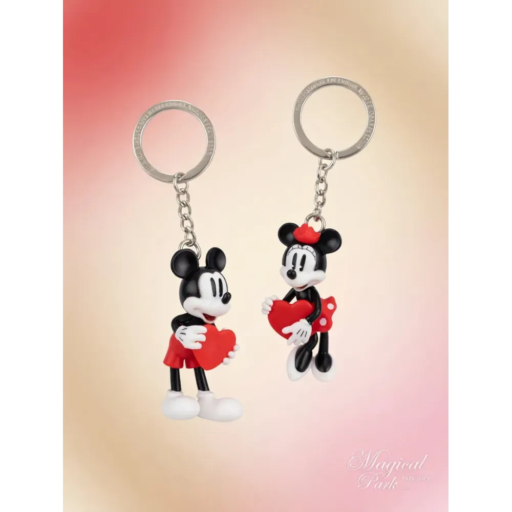 Disney Mickey and Minnie Duo Keychain – Disneyland Paris