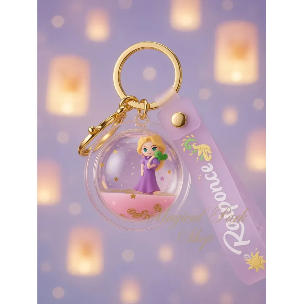 Llavero Disney princesas Raiponce – Bola decorativa Disneyland Paris