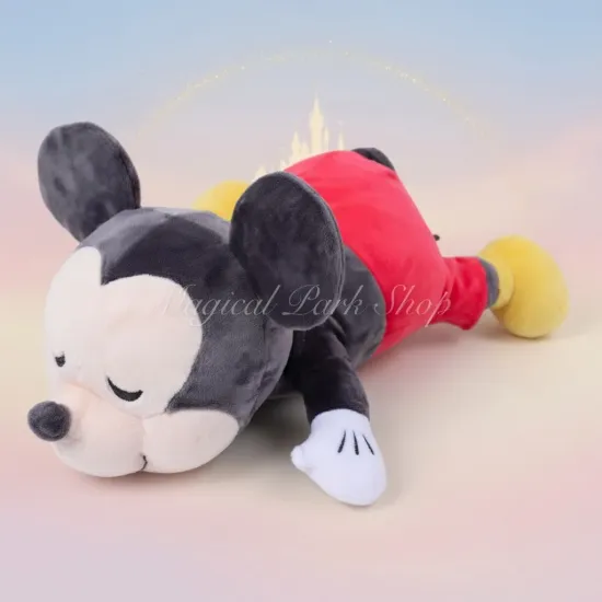 Peluche Disney Cuddleez Mickey – peluche suave y alargado Disneyland Paris