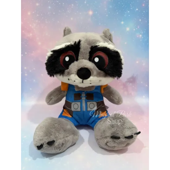 Big Feet Marvel Rocket Raccoon Plüschtier  - Wächter der Galaxis Disneyland Paris