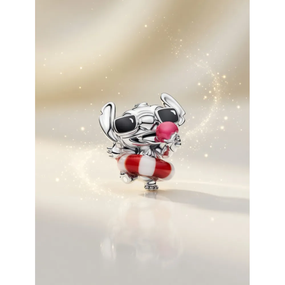 Charm Pandora Disney Stitch Vacaciones de verano -Disney Lilo & Stitch