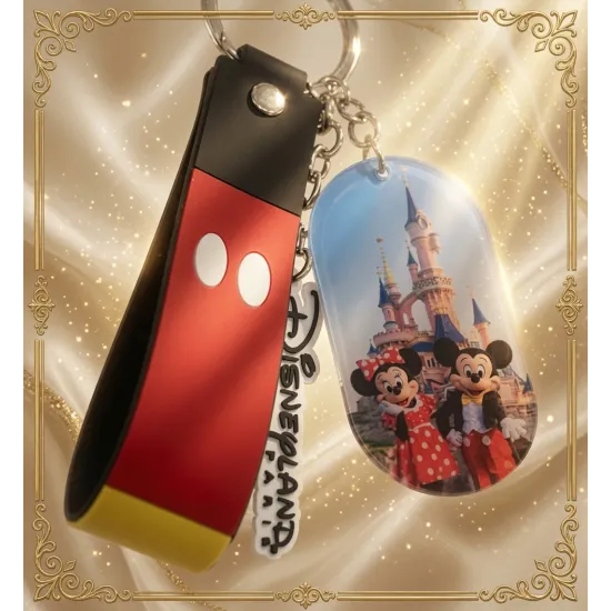 Mickey Keychain Disneyland Paris – Iconic & trendy