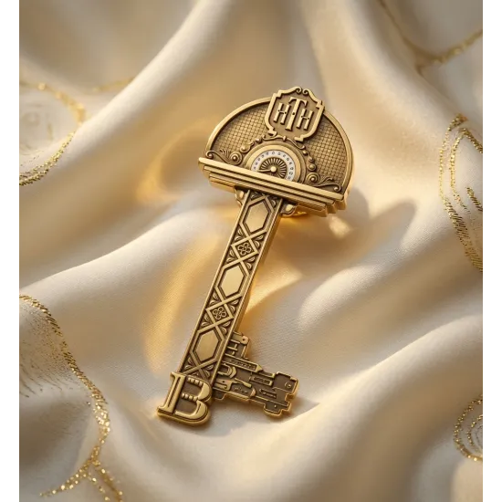 Llave Disney Hollywood Tower Hotel HTH Colección Atracción Disneyland Paris