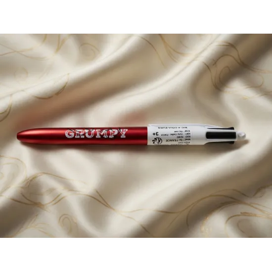 4-Color Pen Grumpy – Snow White and the Seven Dwarfs – Disneyland Paris