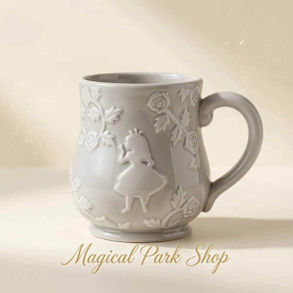 Mug Disney Home Alice au Pays des Merveilles en Céramique Relief