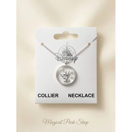 Collar Hada Tinker Bell Medallón – Óxido de Circonio