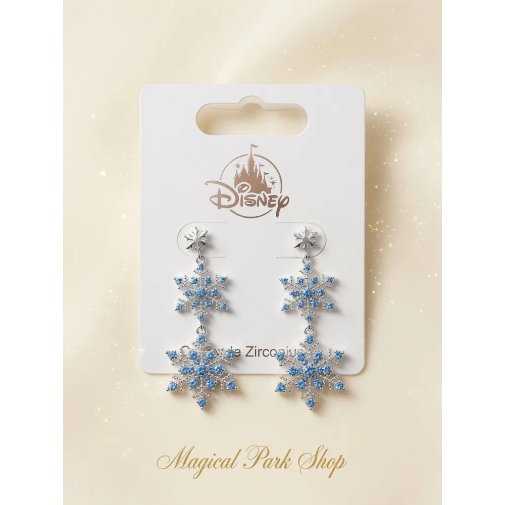 Snowflake Earrings – Zirconium Oxide