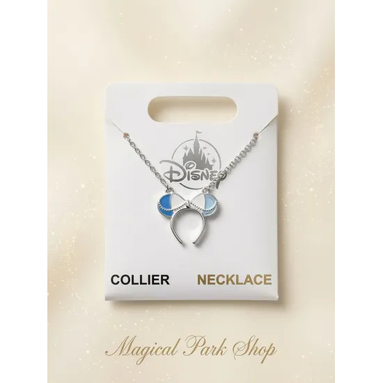 Collier Serre-Tête Minnie Bleu – Disneyland Paris Officiel