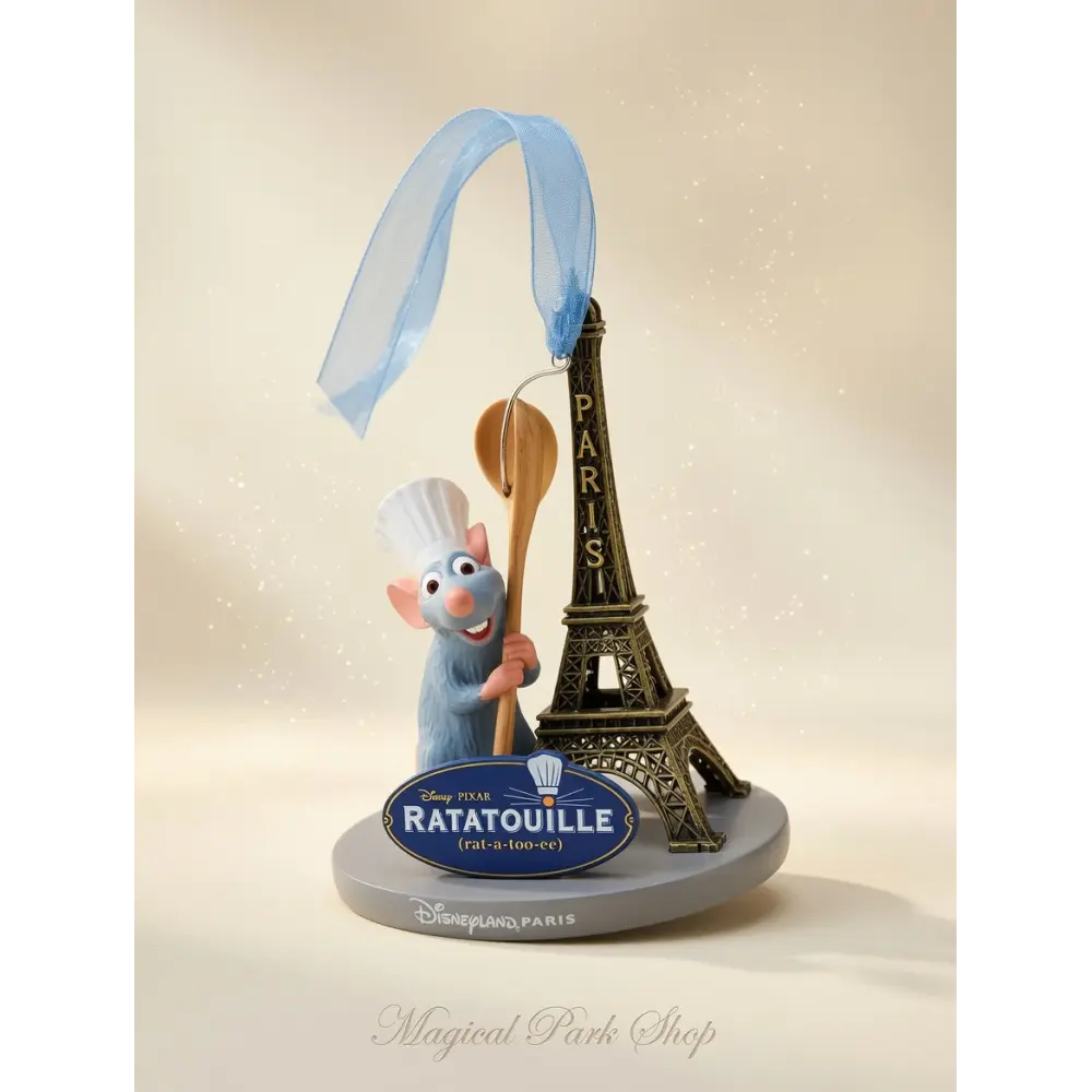 Adorno Rémy Ratatouille y Torre Eiffel – Disneyland Paris