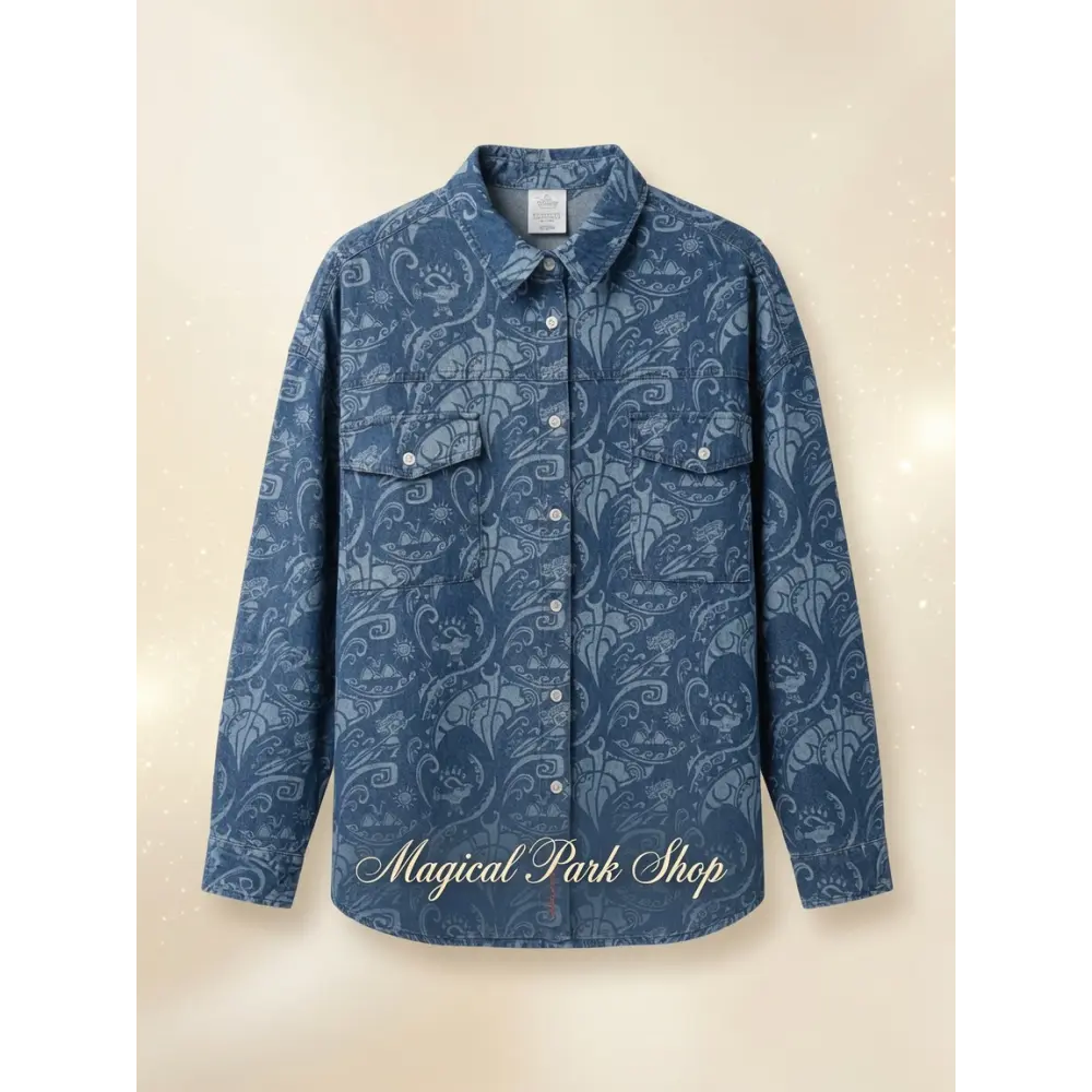 Chemise Vaiana Imprimée Femme – Disneyland Paris