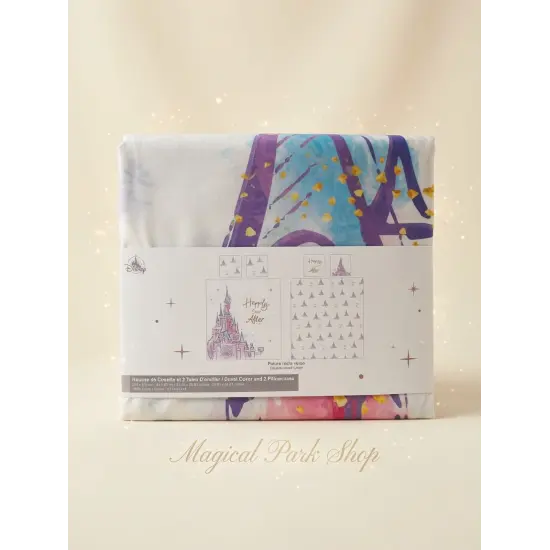 Bettwäsche-Set Happily Ever After – Disney-Schloss – Disneyland Paris