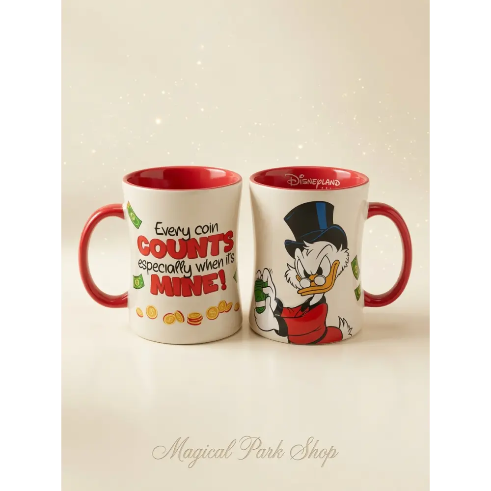 Taza Picsou « Every Coin Counts »-Disneyland Paris