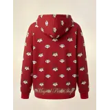 Sudadera con Capucha con Cremallera Baymax y Mochi Roja – Disneyland Paris