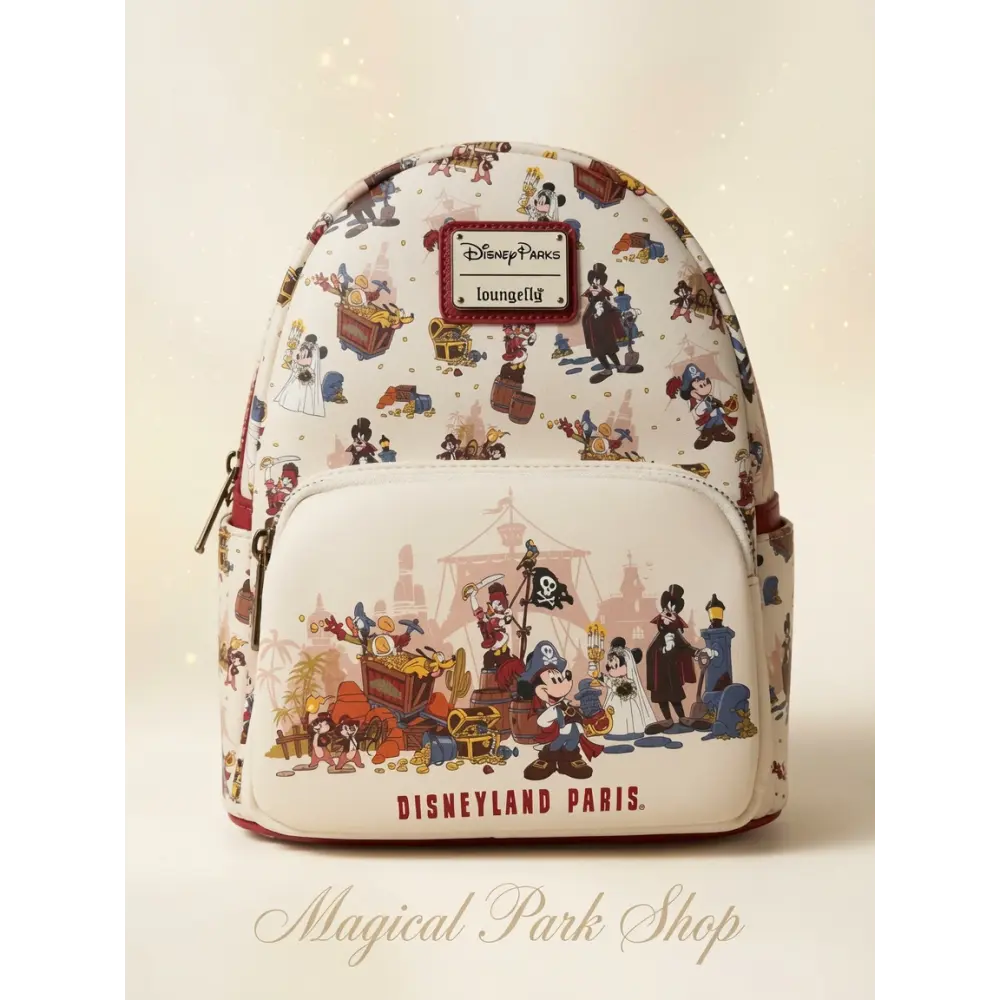 Loungefly Mickey Piraten-Rucksack - Best Day Ever Disneyland Paris