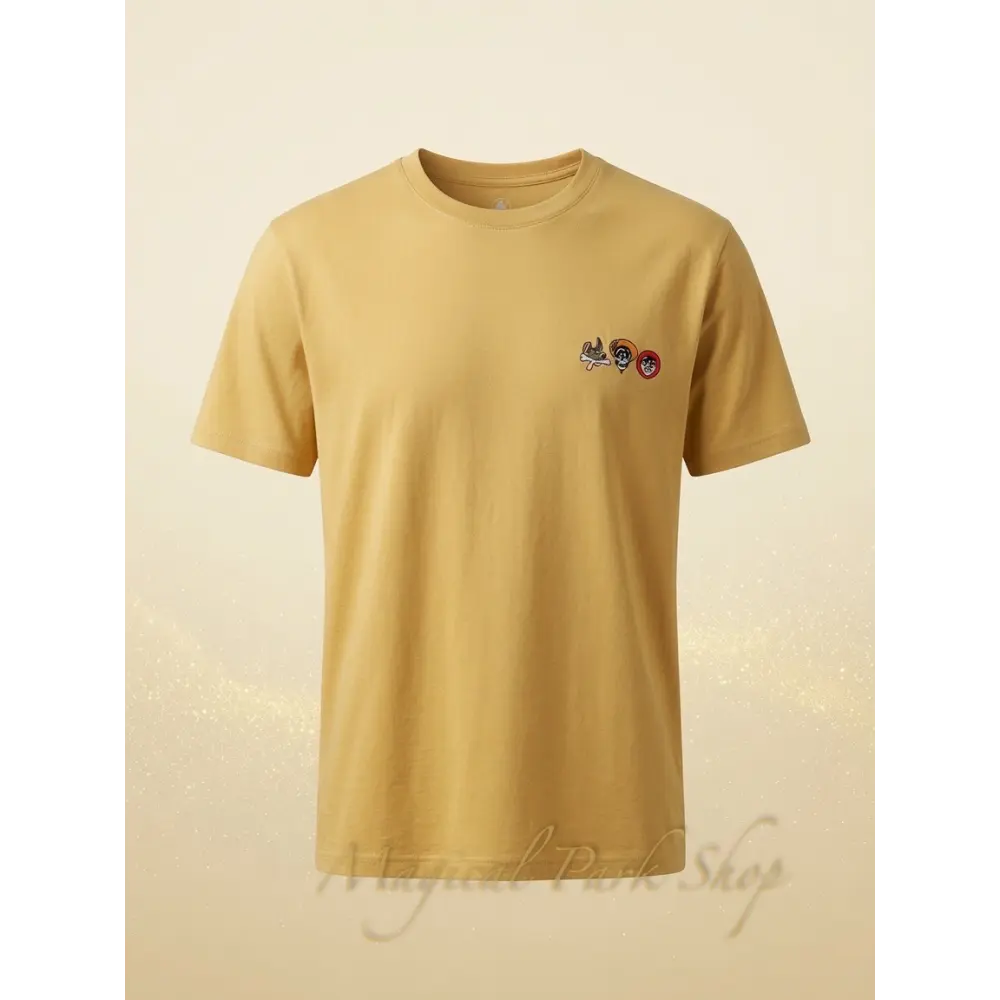 Besticktes Disney Pixar Coco T-Shirt Miguel, Hector & Dante Disneyland Paris