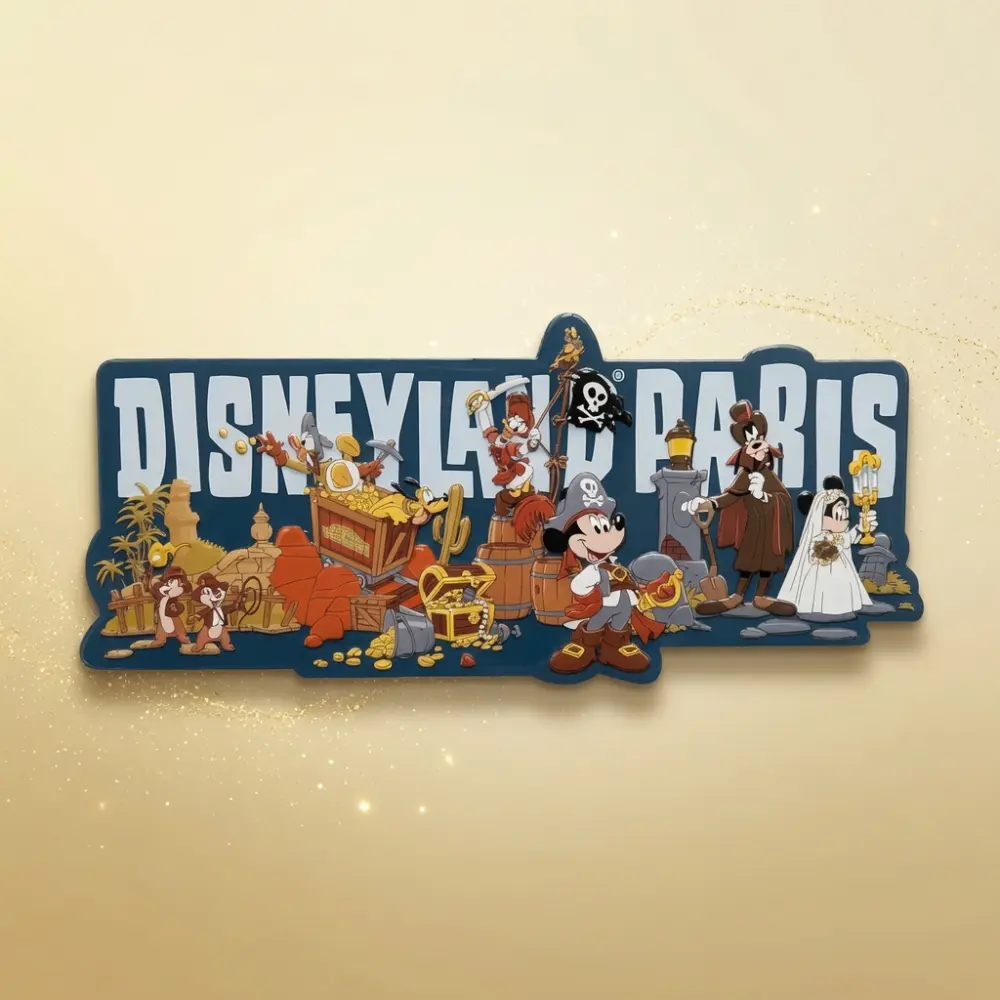 Mickey Piraten Magnet Best Day Ever Disneyland Paris