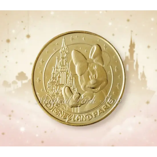 Médaille Monnaie de Paris Disney – Minnie Chateau Disneyland Paris