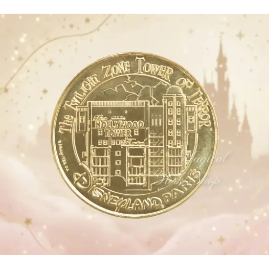 Médaille Monnaie de Paris Disney – Hollywood Tower Hotel