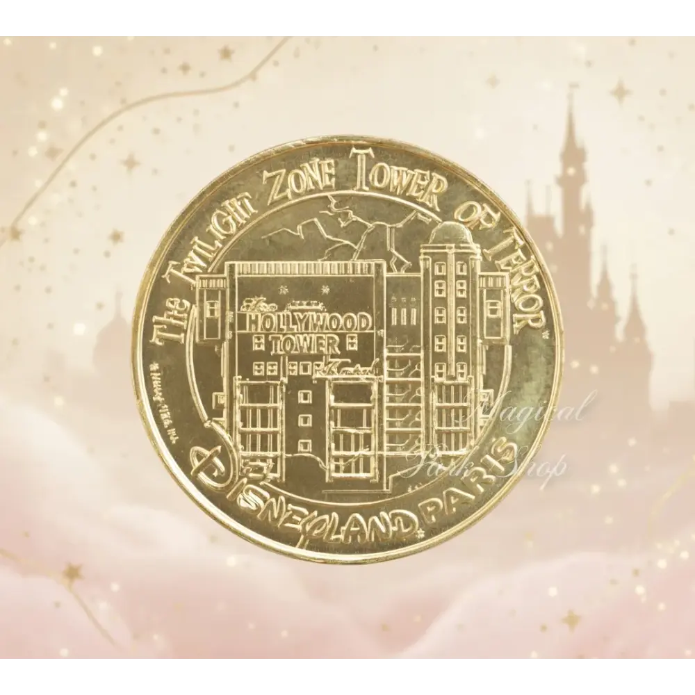 Médaille Monnaie de Paris Disney – Hollywood Tower Hotel