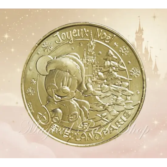 Médaille Monnaie de Paris Disney – Mickey Noël