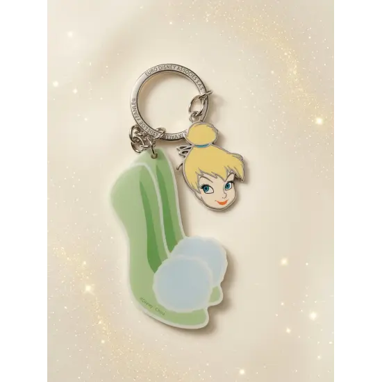Porte-clés Clochette & chaussure verte – Disneyland Paris Peter Pan
