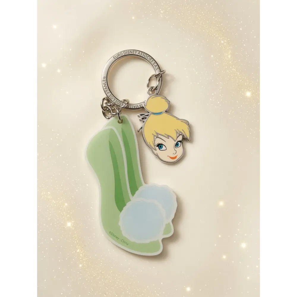 Porte-clés Clochette & chaussure verte – Disneyland Paris Peter Pan