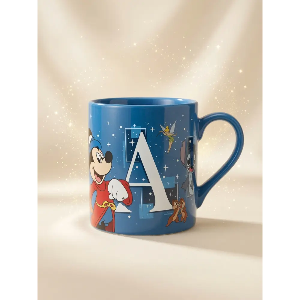 Tasse Alphabet Disney – Lettre au choix A à Z- Disneyland Paris