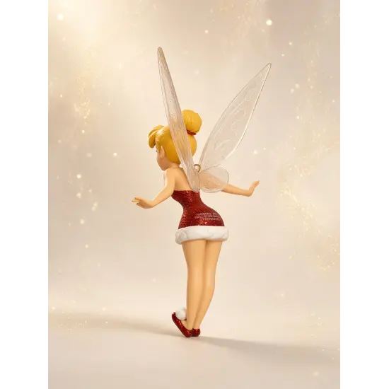 Weihnachtszierde Tinker Bell von Disney – Rotes Weihnachtsoutfit