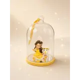 Weihnachtskugel Belle und Zip unter Glocke – Disney Deko