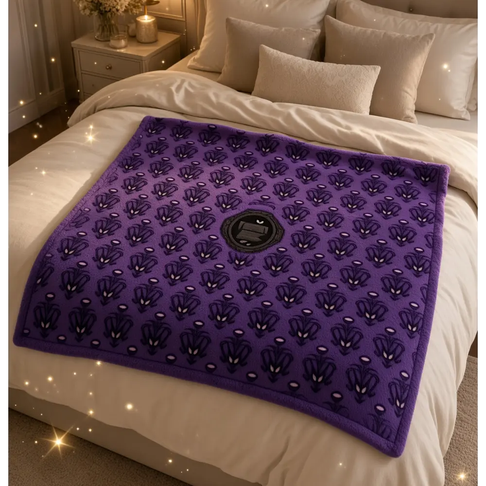 Phantom Manor Disney Throw Blanket – Violet Blanket
