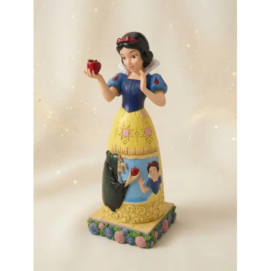Estatua Disney de Blanca Nieves con Manzana – Blanca Nieves y los Siete Enanitos