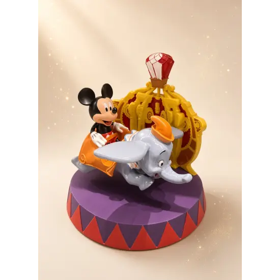 Disney Mickey & Dumbo Figurine – Circus – Signature Collectibles – Disneyland Paris
