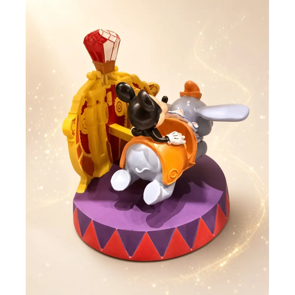Figura Disney Mickey & Dumbo – Circo – Signature Collectibles – Disneyland Paris