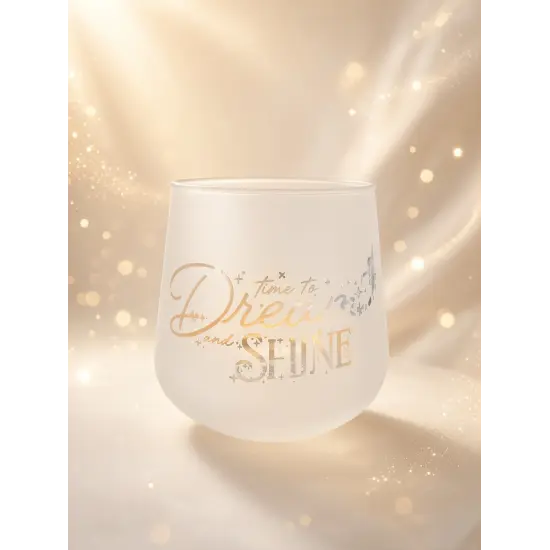 Frosted Disney Dream & Shine Glass – Disneyland Paris Castle