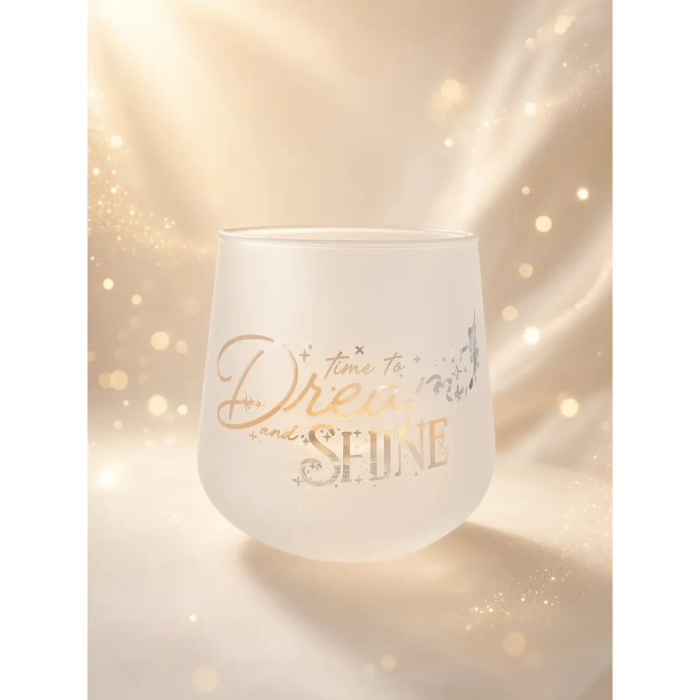 Frosted Disney Dream & Shine Glass – Disneyland Paris Castle