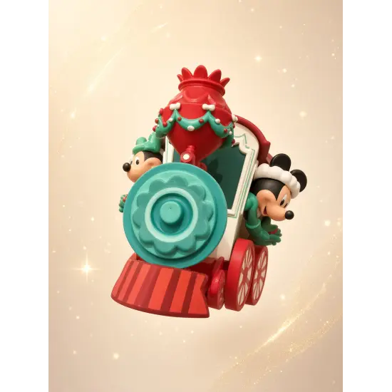 Ornement de Noël Disney – Locomotive Mickey & Minnie