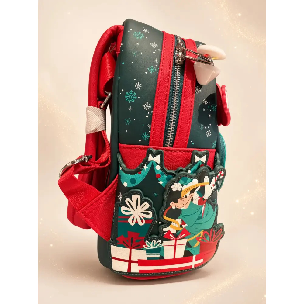 Loungefly Disney Christmas mini backpack Mickey Minnie