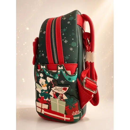 Loungefly Disney Christmas mini backpack Mickey Minnie