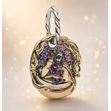 Charm Pendant Pandora Disney Raiponce – Princess and Colorful Stones – park exclusivity
