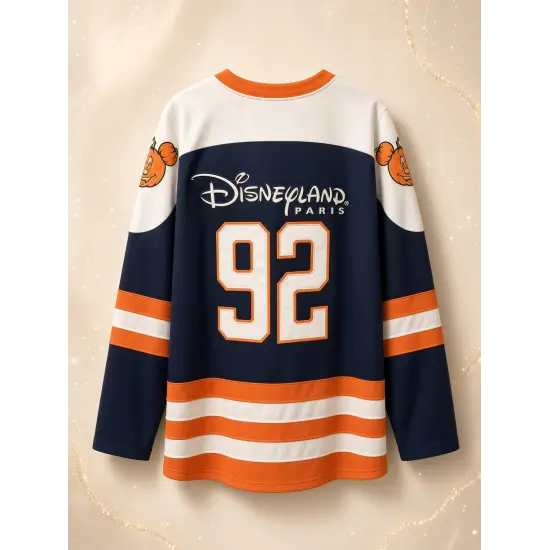 Maillot jersey adulte Mickey Citrouille Halloween Disneyland Paris 92