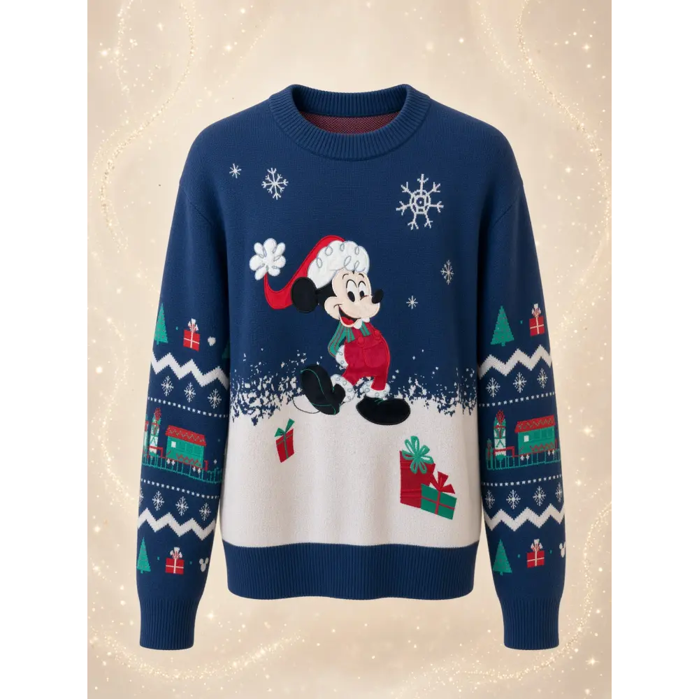 Adult Mickey Mouse Christmas Jumper – Disneyland Paris