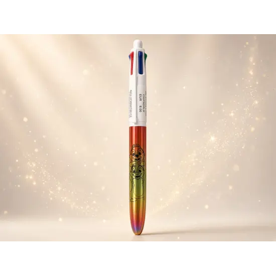 BIC 4 Colors Chip and Dale – Disneyland Paris – Multicolored Gradient