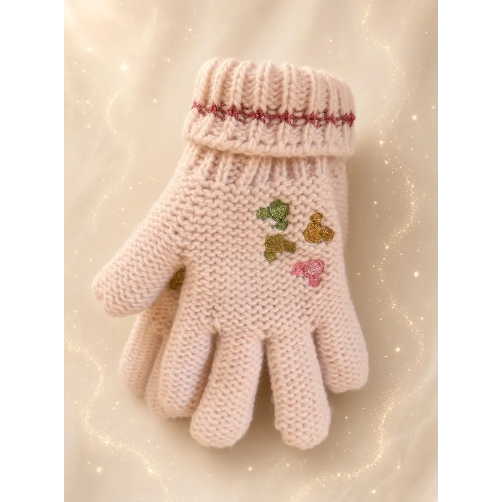 Kinderhandschuhe Mickey Mouse rosa – Disneyland Paris