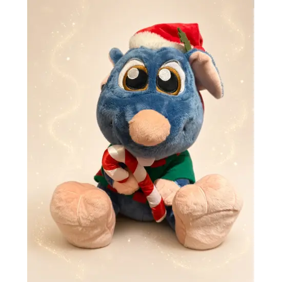Big Feet Rémy Christmas Plush – Ratatouille – Disneyland Paris