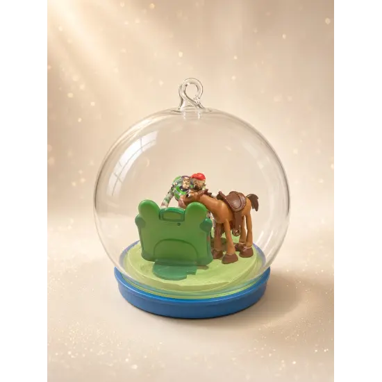Bola de Navidad Toy Story – Buzz, Jessie y Pile-Poil – Disneyland Paris
