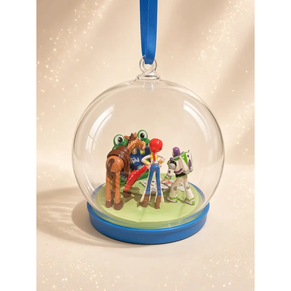 Bola de Navidad Toy Story – Buzz, Jessie y Pile-Poil – Disneyland Paris